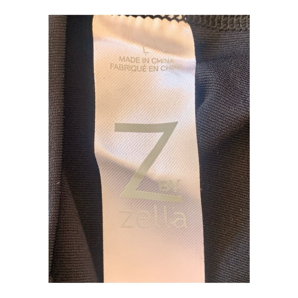 Z by Zella Black Mesh Panel Tank Top Size Large - Picture 9 of 10